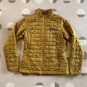 Patagonia Nano Puff Jacket, W Medium - Gold